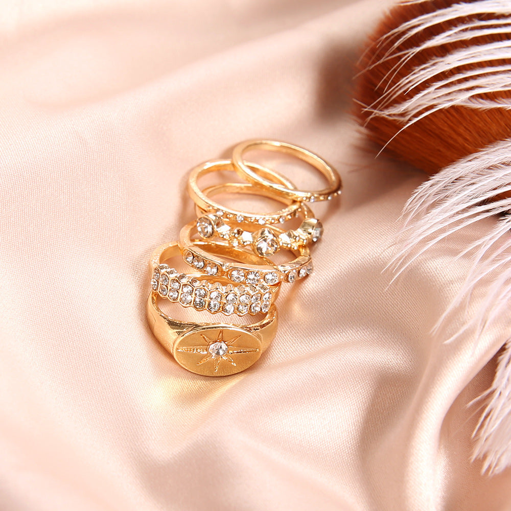 European And American Cross-border New Jewelry Gold Alloy