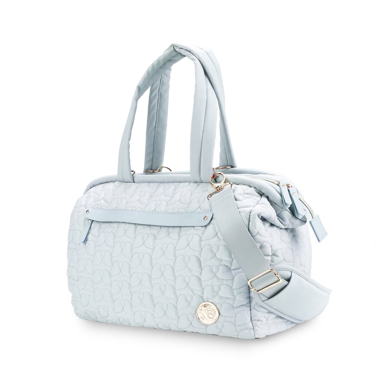 Quilted Design Large Capacity Mother Bag